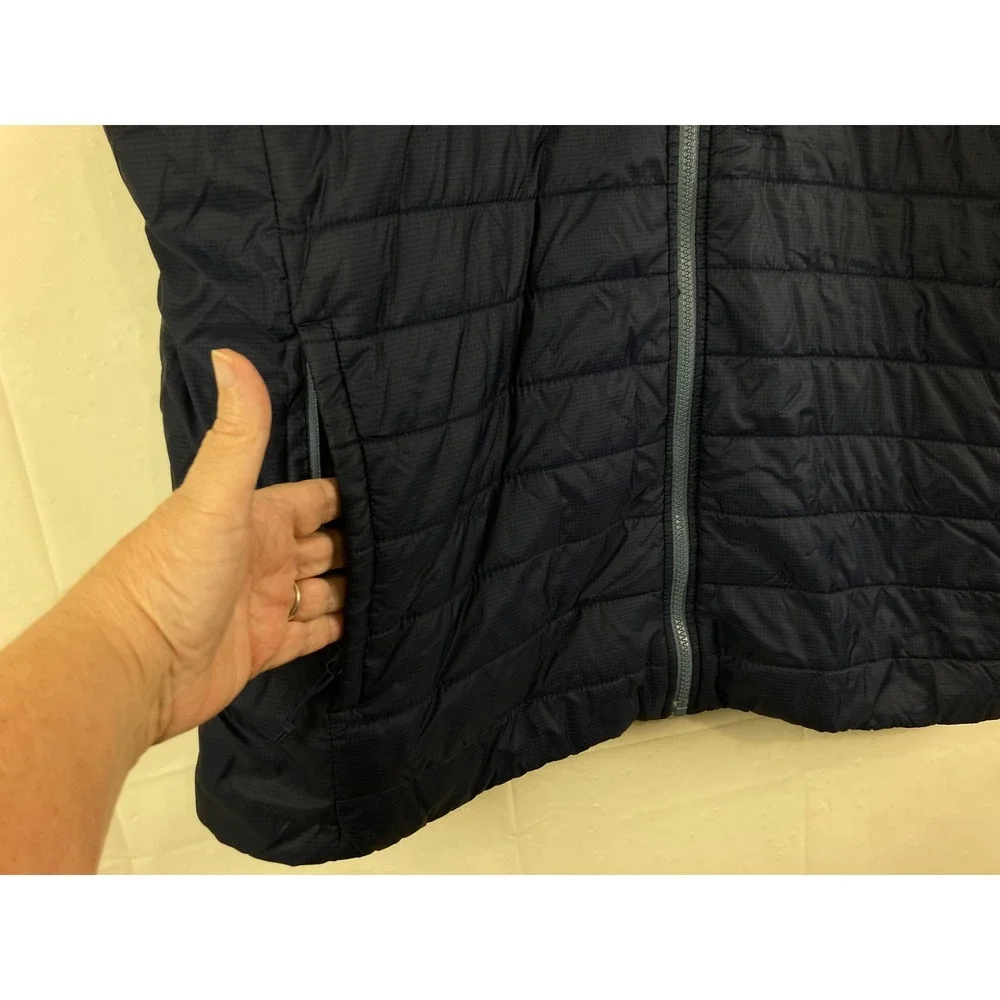 The North Face Thermoball Eco Vest Mens XXL Navy Blue Quilted Puffer